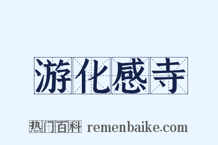 游化感寺是什么意思的图片